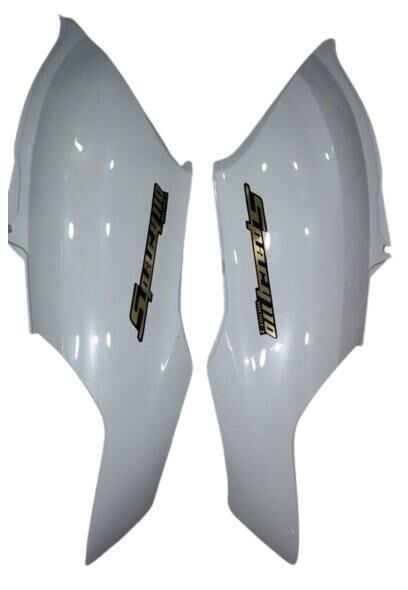 HONDA SPACY110 SELE ALTI YAN KAPAK SAĞ-SOL TAKIM BEYAZ