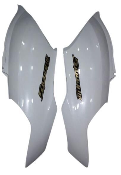 HONDA SPACY110 SELE ALTI YAN KAPAK SAĞ-SOL TAKIM BEYAZ