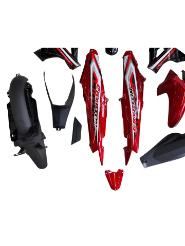 YAMAHA CRYPTON C8 KAPORTA SETİ 2010-2014 KIRMIZI