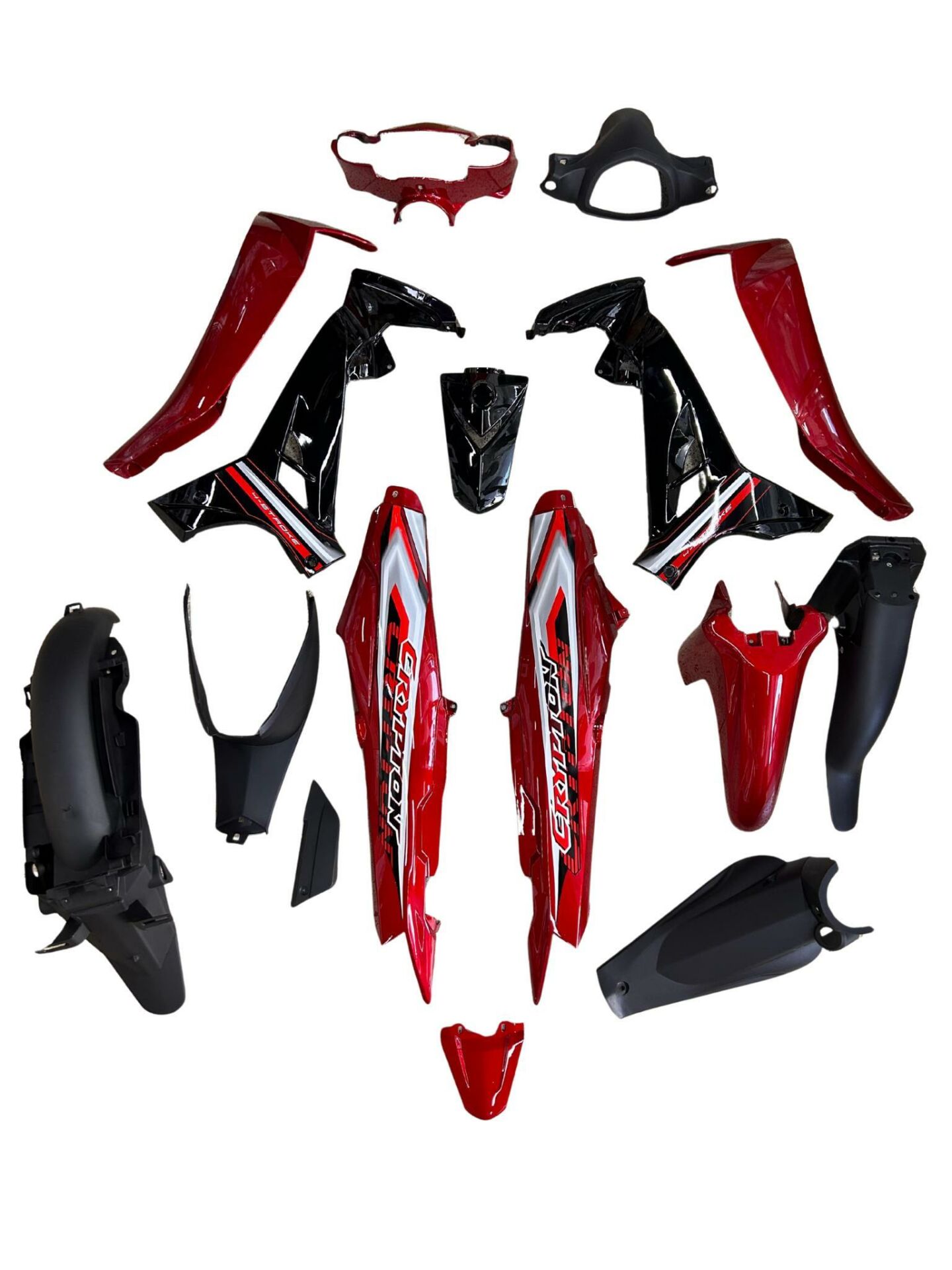 YAMAHA CRYPTON C8 KAPORTA SETİ 2010-2014 KIRMIZI