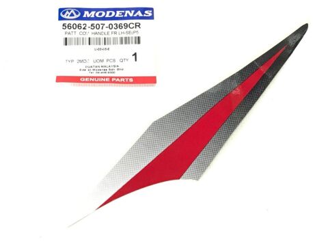 MODENAS GT135 ÖN FAR PANELİ ETİKETİ KIRMIZI SOL ORJİNAL