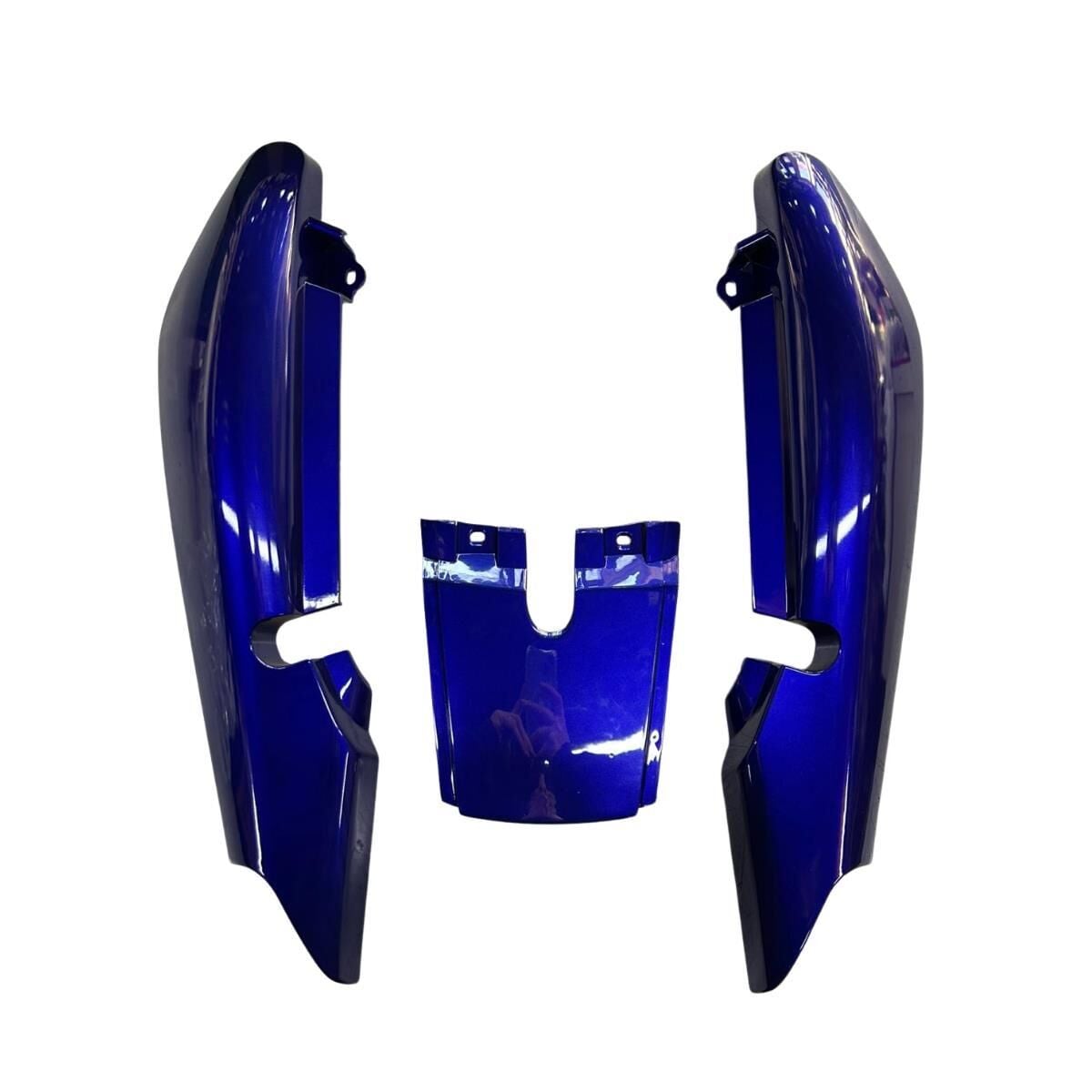 YAMAHA YBR 2004-2009 SAĞ SOL SELE ALTI TAKIM MAVİ 3 PARÇA İTHAL