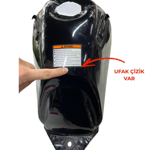 MONDİAL X-TREME MAXX 200 İ BENZİN DEPOSU SİYAH DEFOLU