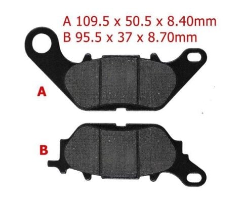 TVS JUPİTER 125 ÖN FREN BALATASI İTHAL