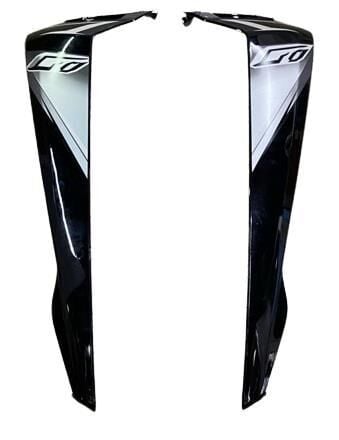 HONDA WİNG-GO SAĞ SOL DIŞ RÜZGARLIK SİYAH