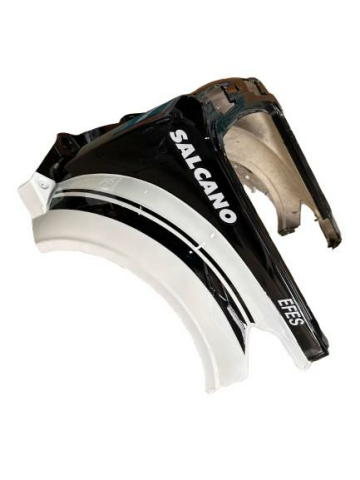 E-BİKE EFES KOLTUK ALTI ÖN BÜYÜK PARÇA SİYAH-BEYAZ