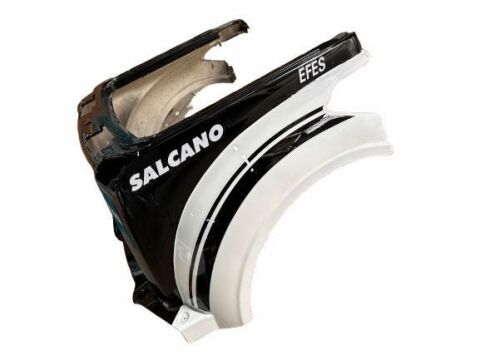 E-BİKE EFES KOLTUK ALTI ÖN BÜYÜK PARÇA SİYAH-BEYAZ