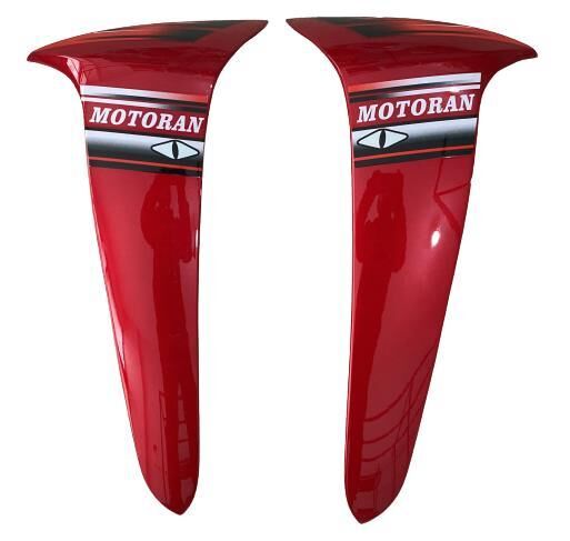 MOTORAN TORRO (NORTON 100 R) SAĞ SOL DIŞ DİZLİK TAKIM KIRMIZI