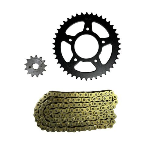 CF NK250 SR250 ÖN ARKA DİŞLİ ZİNCİR SET ORİNGLİ 520H 120L 42-13T