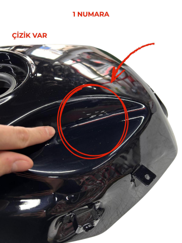 CFMOTO 400NK 650NK BENZİN DEPOSU SİYAH (CİZİKLİ) ORJİNAL