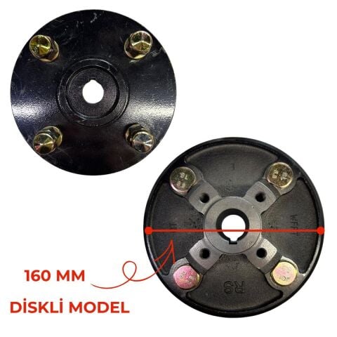 E-PİKAP KASALI ARKA KAMPANA 160 MM OLAN DISKLI MODEL