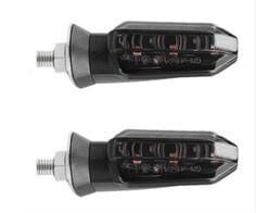 MOTOSİKLET SİNYAL LED FÜME CAM (SARI IŞIK) 2 Lİ TAKIM