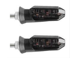 MOTOSİKLET SİNYAL LED FÜME CAM (SARI IŞIK) 2 Lİ TAKIM