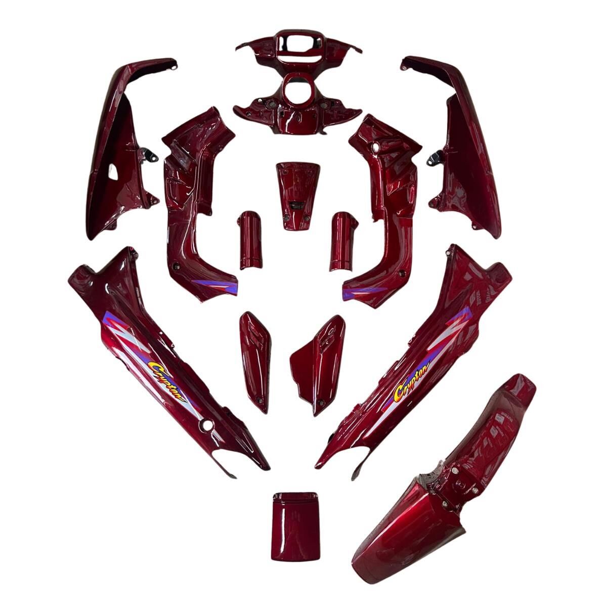 YAMAHA CRYPTON 2004 BORDO KAPORTA SETİ  15 PARÇA