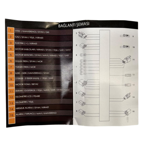 E-BİS HIZ KONTROL CDİ AKILLI BEYİN 15 MOFSET 48-84V 1200W