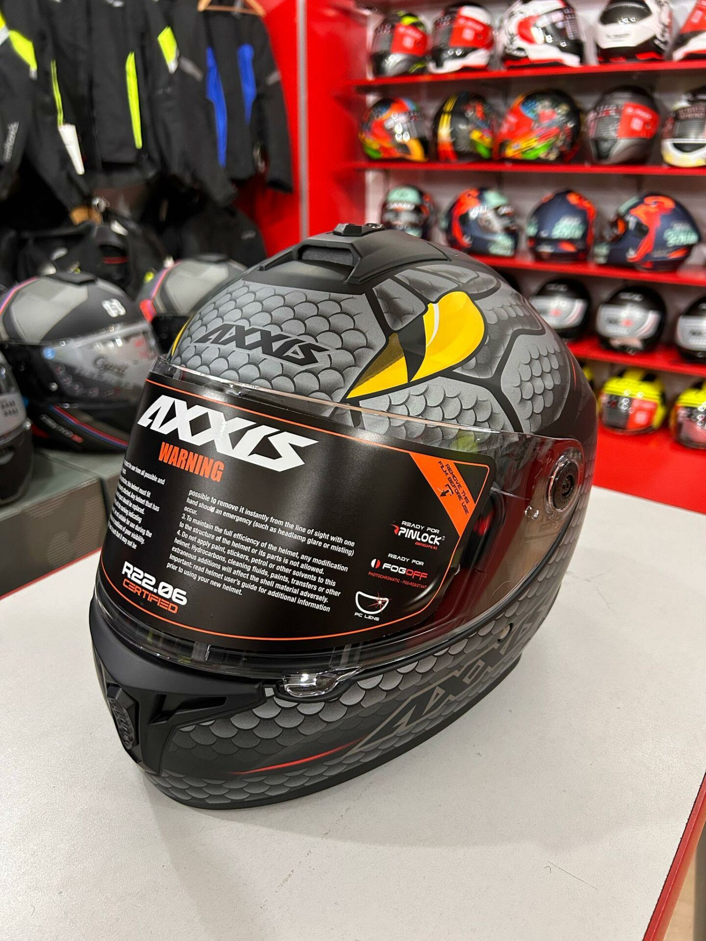 AXXIS DRAKEN S NAHESA A2 MATT GREY XL