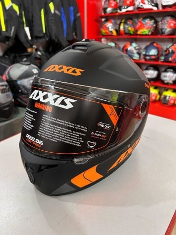 AXXIS DRAKEN S SLIDE B4 TURUNCU FULL FACE XL BEDEN