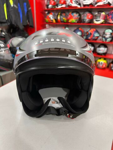 NCR AİR YARIM KASK MAT SİYAH (ECE BELGELİ) XL BEDEN