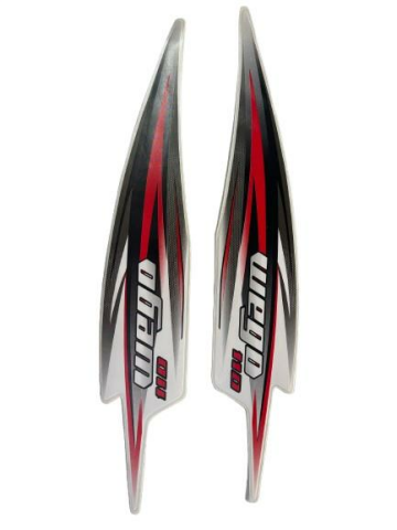 TVS WEGO ARMA ETİKET TAKIMI YENİ MODEL BEYAZ