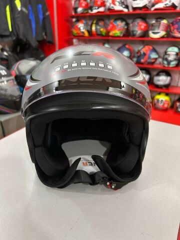 NCR AİR YARIM KASK MAT SİYAH (ECE BELGELİ) L BEDEN