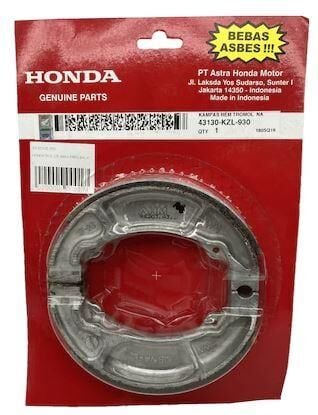 HONDA ARKA FREN BALATASI SPACY110 FİZY 125 CBF150 PCX ACE CB125-E - ORJİNAL
