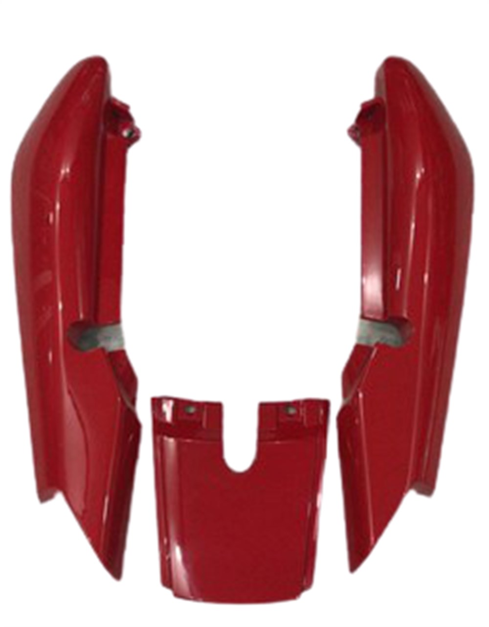 YAMAHA YBR 2004-2009 SAĞ SOL SELE ALTI ARKA STOP ÜSTÜ TAKIM KIRMIZI İTHAL