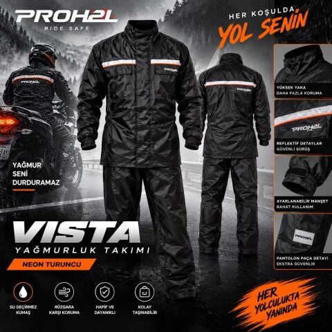 PROHEL VISTA YAGMURLUK (TK) NEON TURUNCU