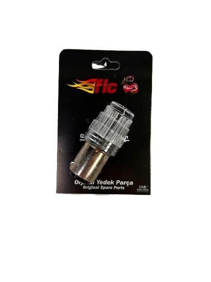 12V 21/5 LED STOP AMPULÜ 18 LEDLİ RENKLİ ÇAKARLI