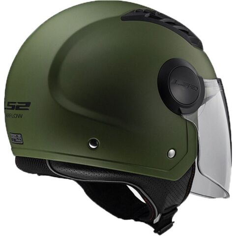 LS2 KASK OF562 AIRFLOW YARIM KASK MAT YEŞİL