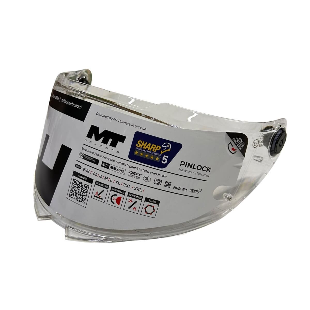 MT FF-126 STİNGER 2 V28-B ŞEFFAF KASK CAMI