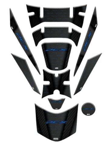 HONDA PCX125 2018-2020 UYUMLU TANK PAD SET 008