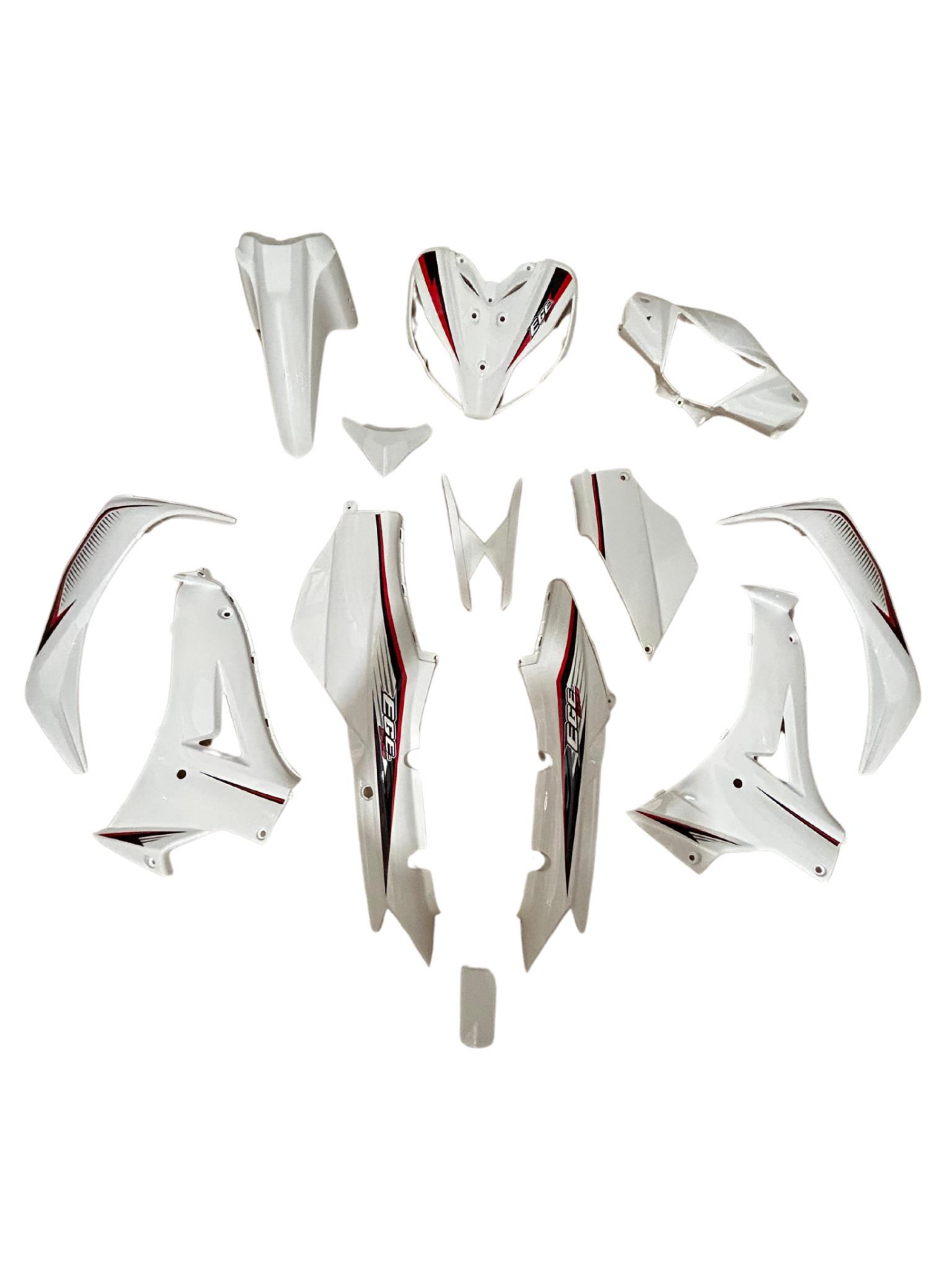 KUBA CUP100 EGE KAPORTA SETİ BEYAZ 13 PARÇA