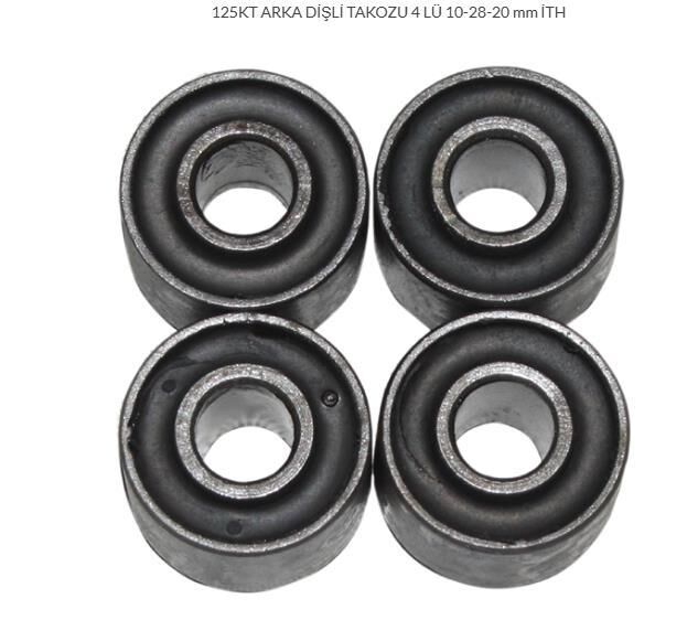MONDİAL KT 125-150 ARKA DİŞLİ TAKOZU 4 LÜ 10-28-20 MM