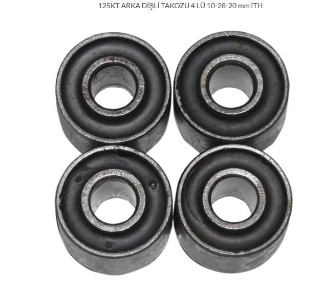 MONDİAL KT 125-150 ARKA DİŞLİ TAKOZU 4 LÜ 10-28-20 MM