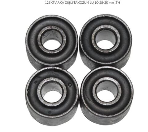 MONDİAL KT 125-150 ARKA DİŞLİ TAKOZU 4 LÜ 10-28-20 MM