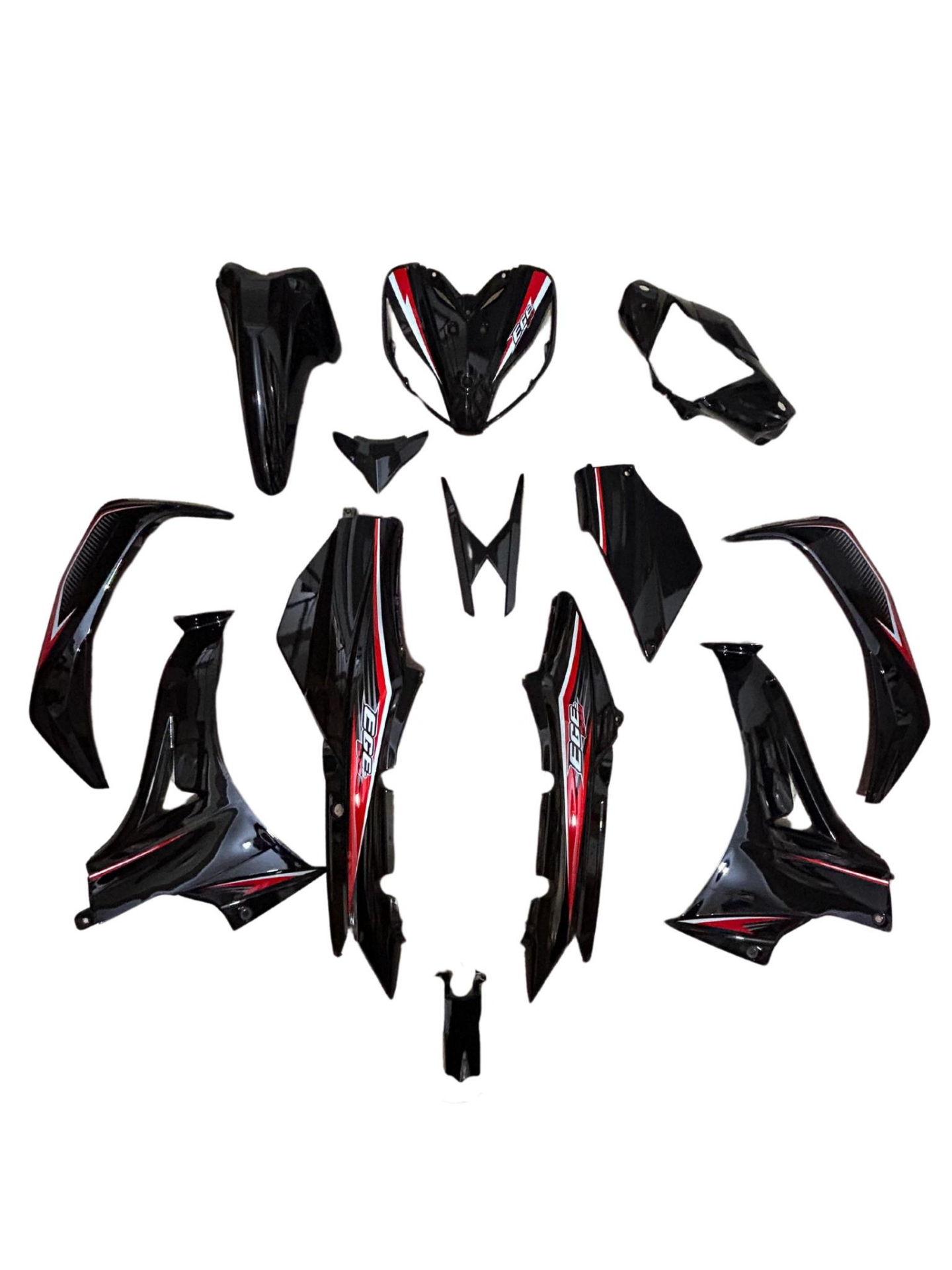 KUBA CUP100 EGE KAPORTA SETİ SİYAH 13 PARÇA