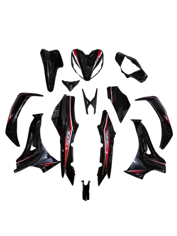 KUBA CUP100 EGE KAPORTA SETİ SİYAH 13 PARÇA