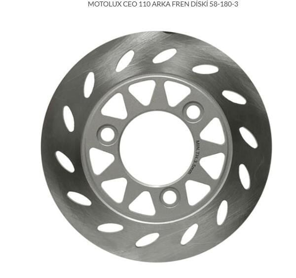 MOTOLUX CEO 110 ARKA FREN DİSKİ 58-180-3