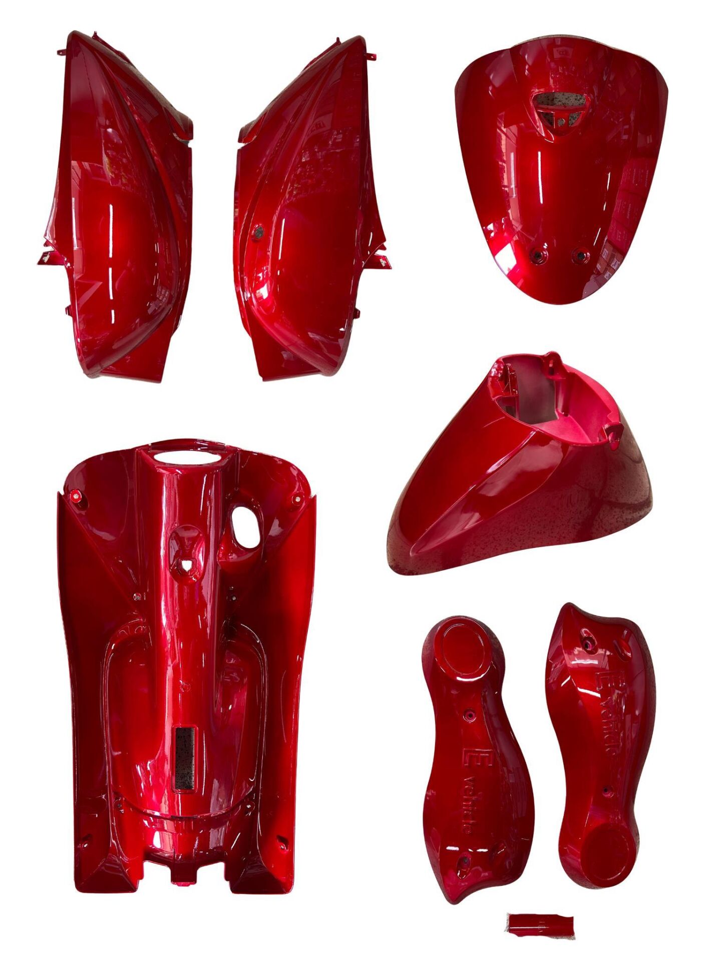 YUKİ DÜNYA KIRMIZI KAPORTA SETİ KOMPLE 9 PARÇA