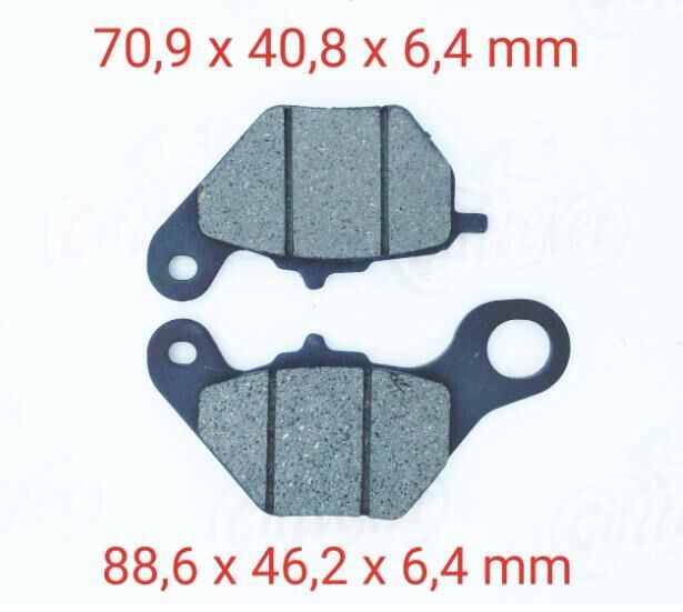 E-BİS YUKİ LUNA ÖN FREN BALATASI