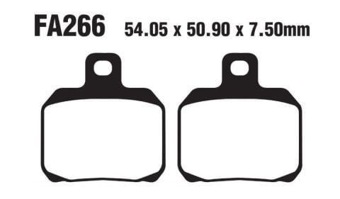 E-BİS VOLTA ÖN FREN BALATASI FA266