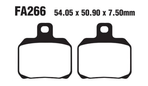 E-BİS VOLTA ÖN FREN BALATASI FA266