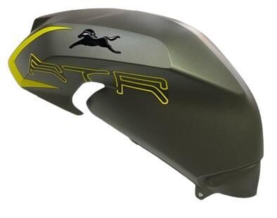 TVS RTR200 SOL BENZİN DEPOSU KARENAJ (GRİ) ORJİNAL