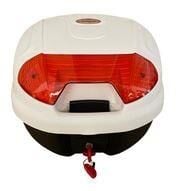 MOTOSİKLET ARKA ÇANTA 32 LT BEYAZ