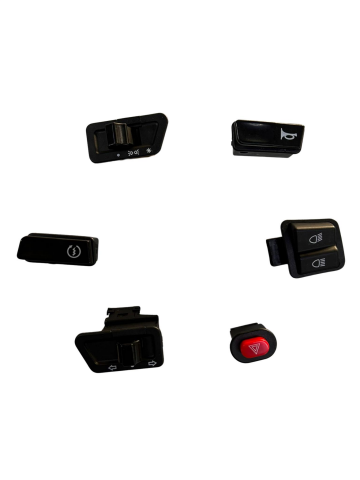 SCOOTER KUMANDA ANAHTAR TAKIM 6 PARÇA