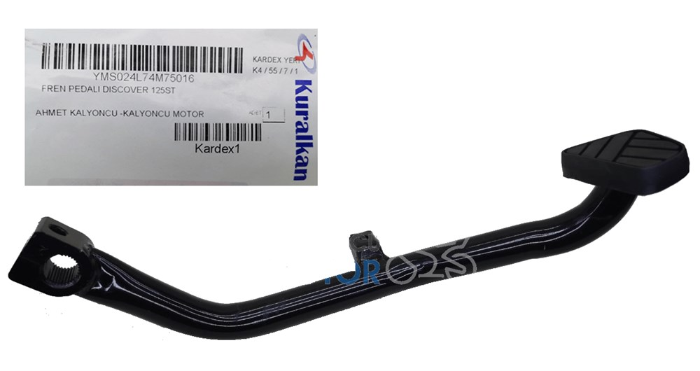 BAJAJ DİSCOVER 125ST ARKA FREN PEDALI ORJİNAL