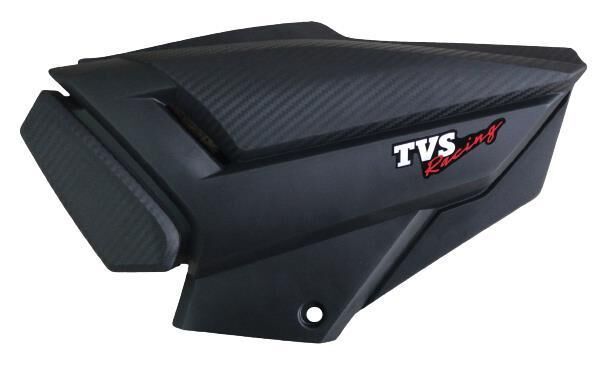 TVS RTR150 2013-2016 SOL ŞASE AKÜ KAPAGI ORJİNAL KARBONLU
