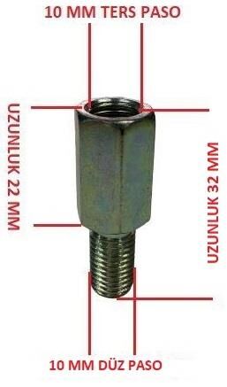 AYNA UZATMA -10+10 DÜZDEN TERSE ÇEVİRİR