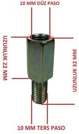 AYNA UZATMA +10-10 TERSTEN DÜZE ÇEVİRİR