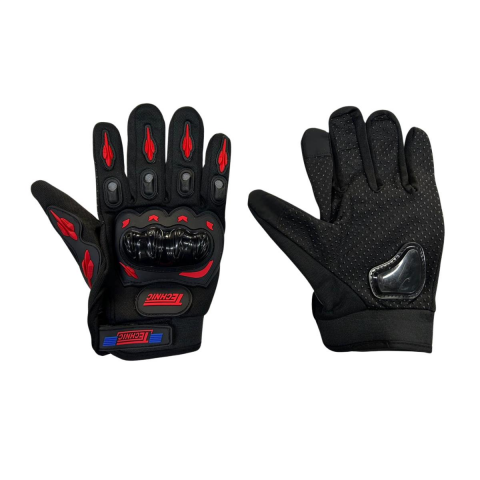 TECHNIC ELDIVEN SIYAH-KIRMIZI (XL BEDEN) (YASAYA UYGUN)